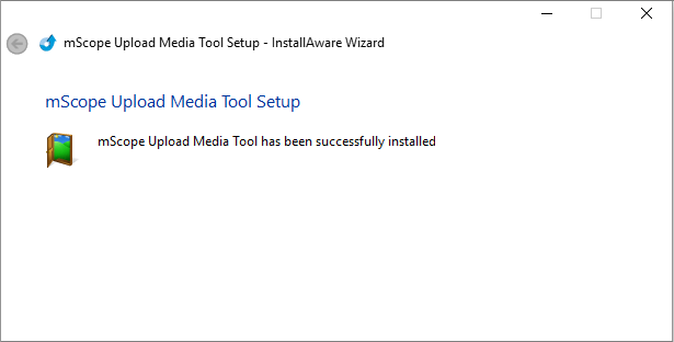 Assistant d'installation Terminé
