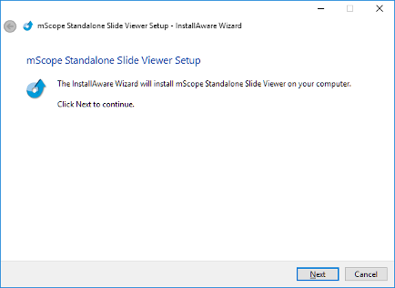 Assistant d'installation Démarrer