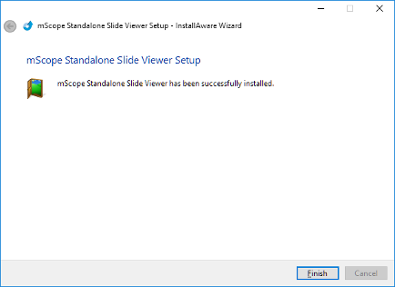 Assistant d'installation Terminé